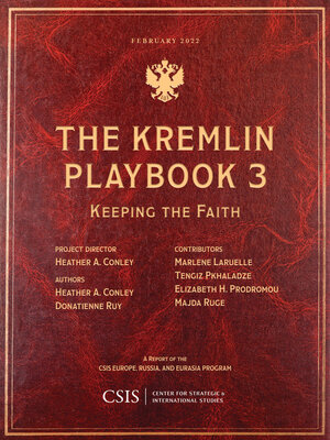 cover image of The Kremlin Playbook 3